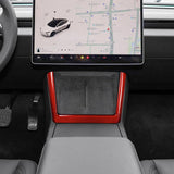 FACIA Real Dry Carbon Fiber Wireless Charging Frame for New Model Y and Model 3 Highland