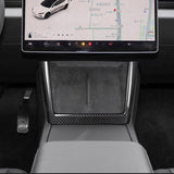 FACIA Real Dry Carbon Fiber Wireless Charging Frame for New Model Y and Model 3 Highland