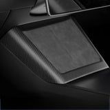FACIA Real Dry Carbon Fiber Wireless Charging Frame for New Model Y and Model 3 Highland