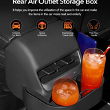 FACIA Rear Air Vent Cup Holder Storage Box For Tesla Model 3/Y