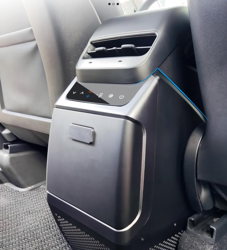 FACIA Rear Armrest Box Refrigerator for Model Y Compressor Cooling 40-Min Fast Cool Non-Destructive Install