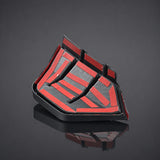 FACIA Rear Bumper Lip Spoiler and Diffuser with Flashing LED Pilot Brake Light for Model Y Juniper