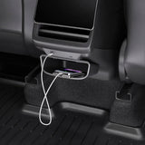 FACIA Rear Center Console Cover and Storage Box for Model 3 Highland and Model Y Juniper TPE Protection