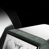 FACIA Rear Display Frame In Tumbled Leather for Model 3 Highland / Model Y Juniper / Model YL