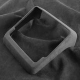 FACIA Rear Display Frame In Tumbled Leather for Model 3 Highland / Model Y Juniper / Model YL