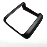 FACIA Rear Screen Air Outlet Frame Dry Carbon Fiber Overlay for Model S/X 2021+