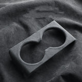 FACIA Alcantara Rear Cup Holder Cover for Model 3 Highland Water-Resistant