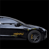 FACIA Reflective Robotaxi Decal Tesla Body and Window Waterproof PVC Sticker