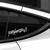 FACIA Reflective Robotaxi Decal Tesla Body and Window Waterproof PVC Sticker