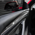 FACIA Repalcement Real Carbon FiberDoor Trim Panel for Model 3/Y