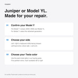 FACIA Replacement Mirror Cover for Tesla Model Y Juniper and Model YL