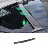 FACIA Roof Spoiler Window Top Wing For Tesla Model Y Real Dry Carbon Fiber