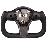 FACIA TESERY Yoke Carbon Fiber Steering Wheel for Tesla Model 3 / Y Style 34