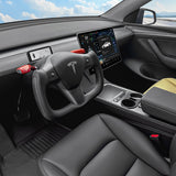 FACIA TESERY Yoke Carbon Fiber Steering Wheel for Tesla Model 3 / Y Style 34