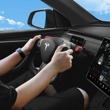 FACIA TESERY Yoke Carbon Fiber Steering Wheel for Tesla Model 3 / Y Style 34