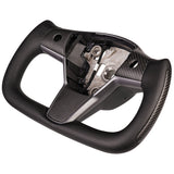 FACIA TESERY Yoke Carbon Fiber Steering Wheel for Tesla Model 3 / Y Style 34