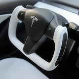 FACIA TESERY Yoke Carbon Fiber Steering Wheel for Model 3 / Y Style 37