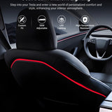 FACIA Seat Back Ambient Lighting for Model 3 Highland and Model Y Juniper (2PCS) TESERY