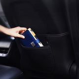 FACIA Seat Back Kick Protector for Model 3/Y Storage Pockets Easy Clean TESERY