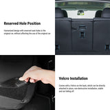 FACIA Leather Seat Back Protector with Storage for Model Y Waterproof Anti-Kick