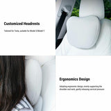FACIA Seat Headrests for Model Y and Model 3 TESERY