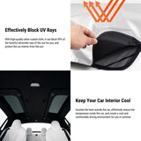 FACIA Side Car Window Sunroof Sunshades for Model X