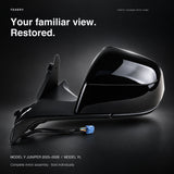 FACIA Side Mirror Assembly for Tesla Model Y Juniper and Model YL