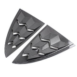 FACIA Rear Side Window Louvers Trim for Tesla Model 3 [2 PCS]