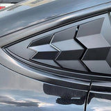 FACIA Rear Side Window Louvers Trim for Tesla Model 3 [2 PCS]
