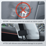 FACIA Silicone Seat Belt Buckle Cover Set for Model Y Juniper / Model 3 Highland
