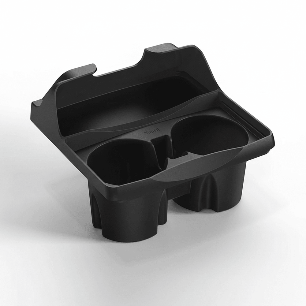 FACIA Silicone Center Console Cup Holder Insert for Model 3 and Model Y Anti-Spill