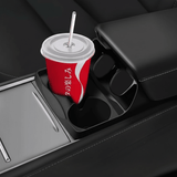 FACIA Silicone Center Console Cup Holder Insert for Model 3 and Model Y Anti-Spill