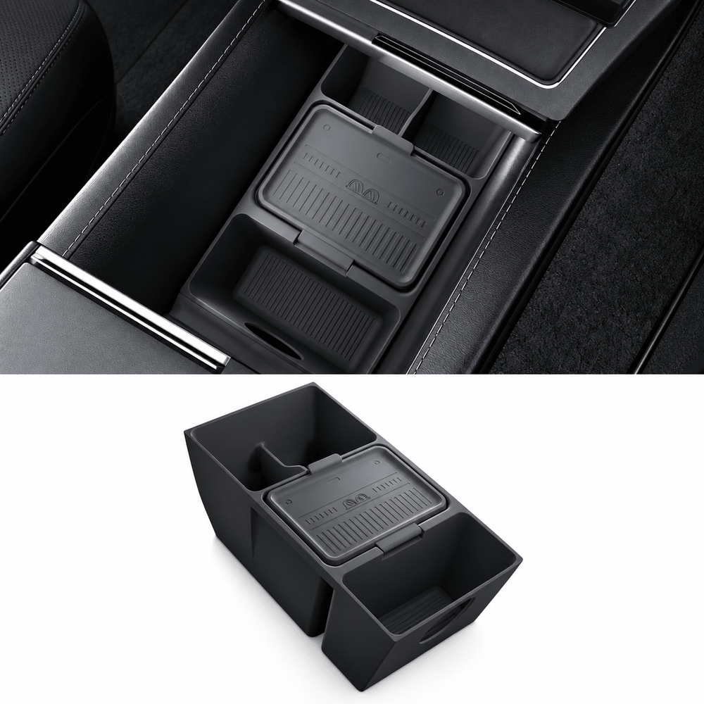 FACIA Silicone Center Console Storage Organizer for Model Y Juniper 2025+