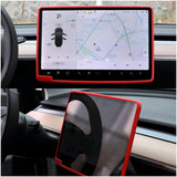 FACIA Silicone 15.6 inches Central Screen Protector Frame for Model 3 / Y