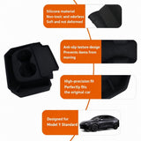 FACIA Silicone Cup Holder Organizer with Hanging Design for Model Y Standard Tesery