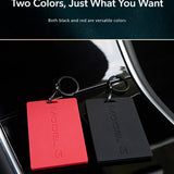 FACIA Silicone Key Card Holder for Model 3/Y 2 Colors Anti-Slip Waterproof Keychain Design