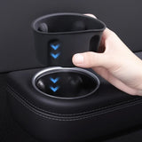 FACIA Silicone Third-Row Armrest Cupholder Liner for Model YL 2026+ Anti-Slip