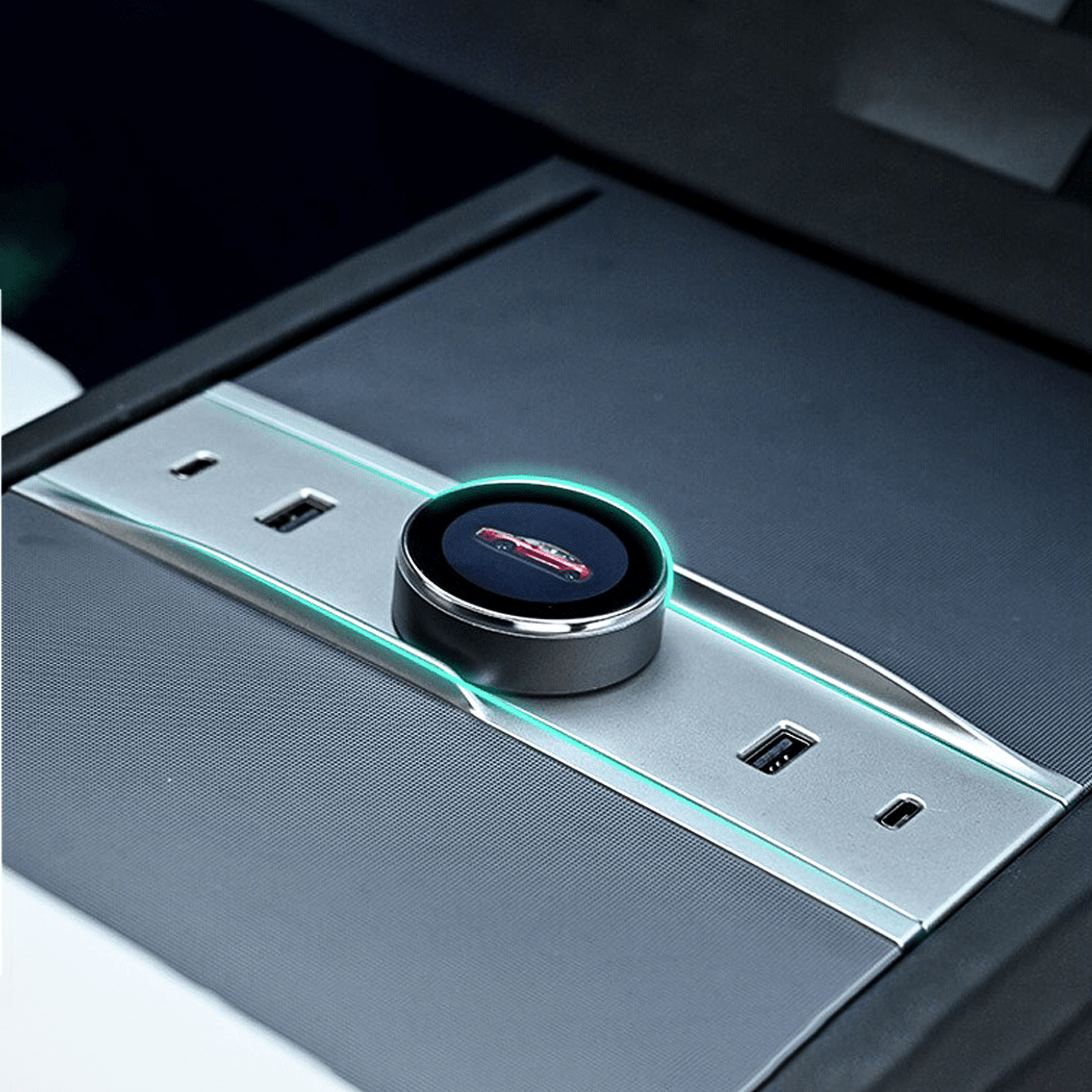 FACIA Rotating Gear Shift Knob Dock for Model 3 Highland/Model Y Juniper Ergonomic Design