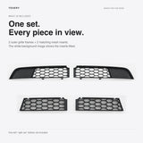 FACIA Split Insect Net Front Bumper Grill for Model Y Juniper / Model YL