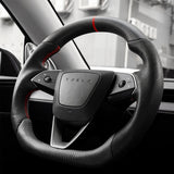 FACIA Sport Carbon Fiber Steering Wheel for Model 3 Highland / Model Y Juniper