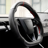 FACIA Sport Carbon Fiber Steering Wheel for Model 3 Highland / Model Y Juniper