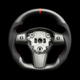 FACIA TESERY Sport Carbon Fiber Steering Wheel for Tesla Model 3 / Y Style 25