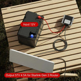 FACIA Starlink Gen 3 Direct DC Power Supply (12V/24V to 57V) Tesery