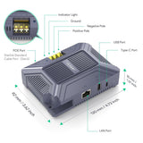 FACIA Starlink Gen 3 PoE Injector 200W 5-in-1 Power Adapter with USB-C