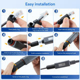 FACIA Starlink Mini 12V Power Kit 150W PoE Injector and Splitter