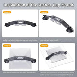FACIA Starlink Mini Suction Cup Mount Car Window and Sunroof Mount