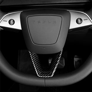 FACIA Steering wheel V-cover for Model 3 Highland and Model Y Juniper