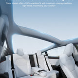 FACIA Summer Comfort Pack: Roof and Windshield Shades for Model 3 Highland