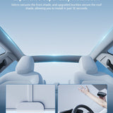 FACIA Summer Comfort Pack: Roof and Windshield Shades for Model 3 Highland