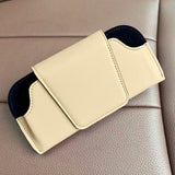 FACIA Sun Visor Glasses Case for Tesla